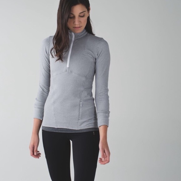 lululemon athletica Tops - Lululemon Herringbone Quarter Zip